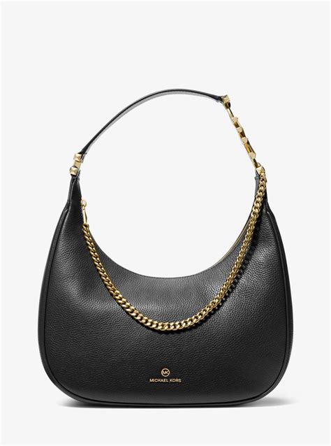 michael michael kors piper large logo shoulder bag|MICHAEL Michael Kors 'piper Large' Shoulder Bag in Black .